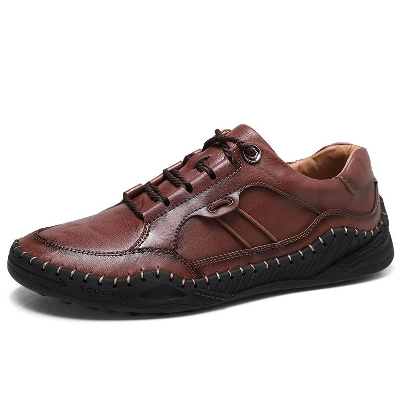 Zapatos De Papá Retro Zapatos De Hombre Casual De Negocios