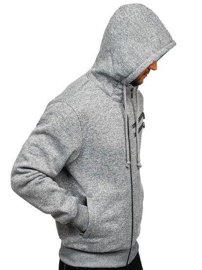 Chaqueta con capucha para hombres agarran un cárdigan de terciopelo - MXbueno