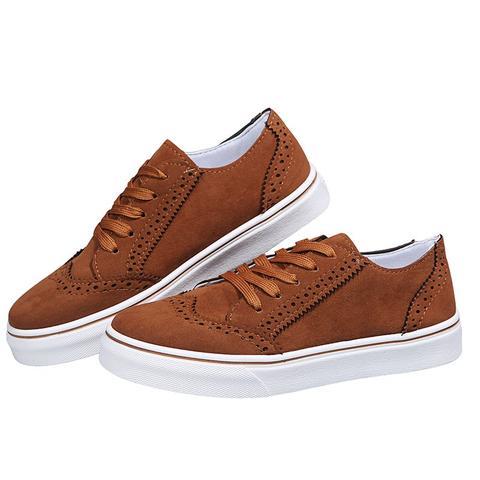 Pisos Moda Casual Cordones Malla Lona Cordones