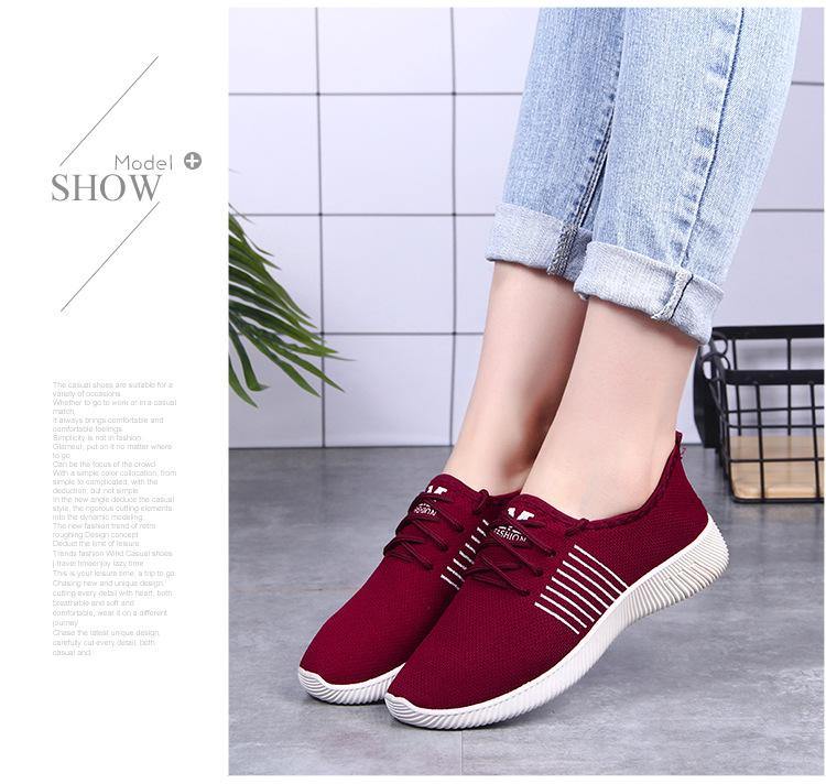 Nuevos zapatos deportivos para mujer para primavera running antideslizantes - MXbueno