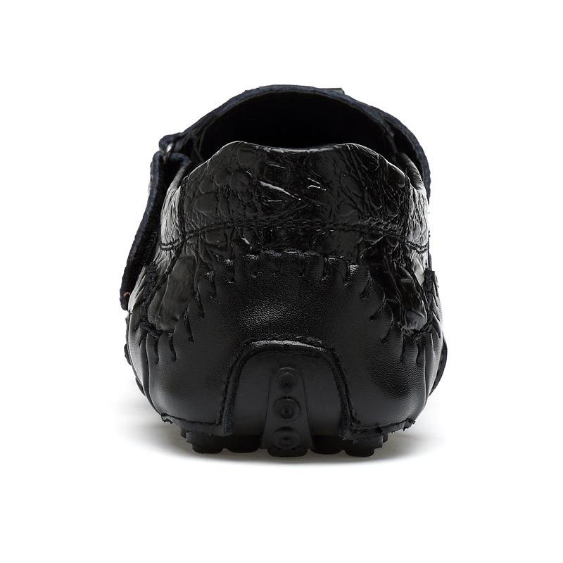 Zapatos De Piel Con Suela Blanda