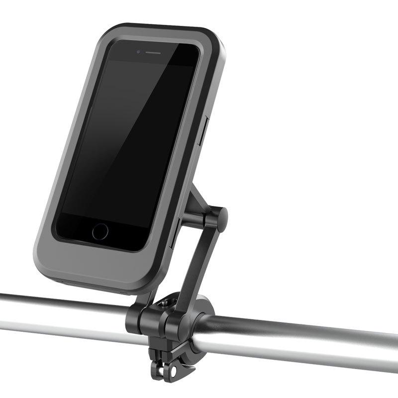 ADJUSTABLE WATERPROOF MOTORCYCLE BICYCLE MOBILE PHONE HOLDER