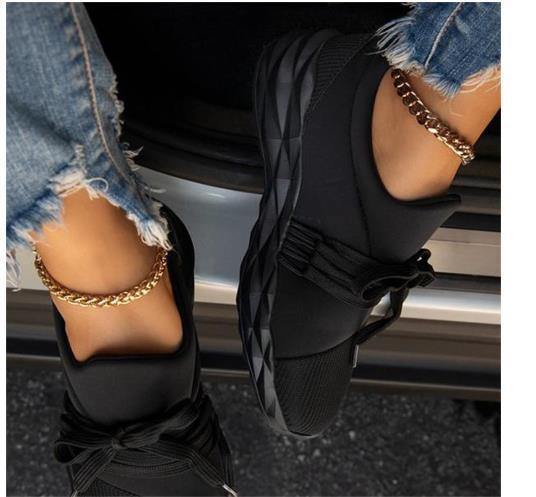 Zapatos mujer casuales ligeros y transpirables con suela blanda - MXbueno