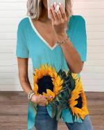 Camiseta con manga cortada en la parte delantera y cremallera en bloques de color