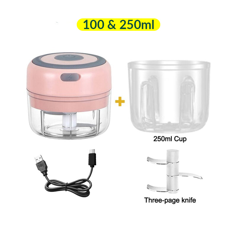 Picador De Condimentos Portátil Eléctrico 1 Juego