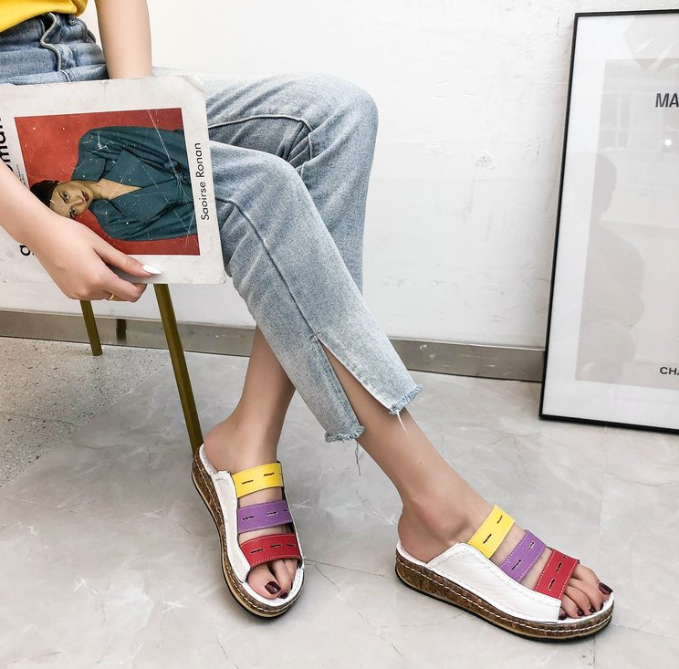 Color Antideslizante Nuevas Sandalias - MXbueno