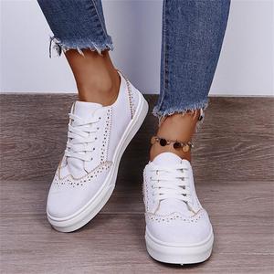 Pisos Moda Casual Cordones Malla Lona Cordones