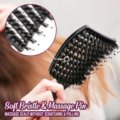 DETANGLER BRISTLE NYLON HAIRBRUSH  🔥 COMPRAR 1 OBTENER 1 GRATIS EL ÚLTIMO DÍA🔥 - MXbueno