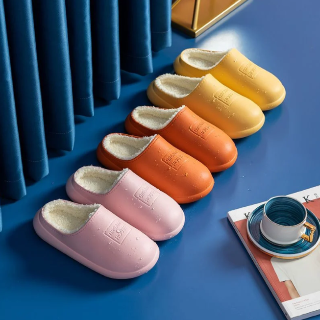 Pantuflas De Felpa Antideslizantes De Fondo Suave - MXbueno