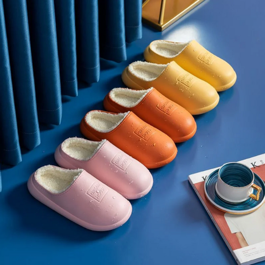 Pantuflas De Felpa Antideslizantes De Fondo Suave - MXbueno