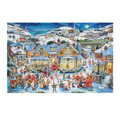 1000 piezas de navidad rompecabezas de papel - MXbueno