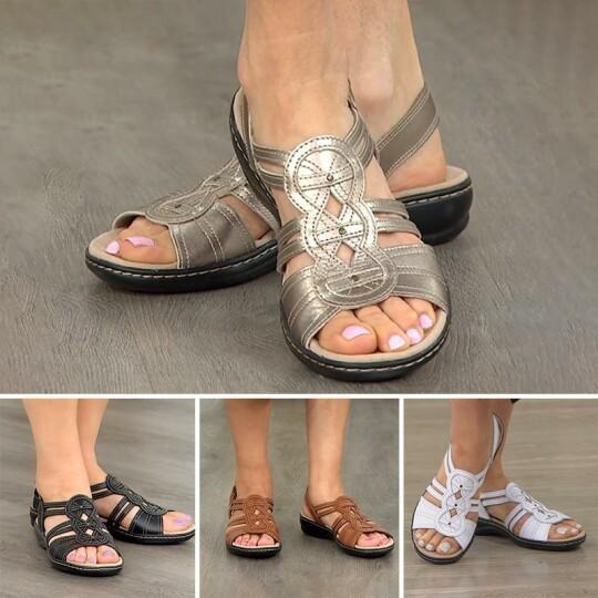 Leisa Janna Sandalias De Tiras Para Mujer