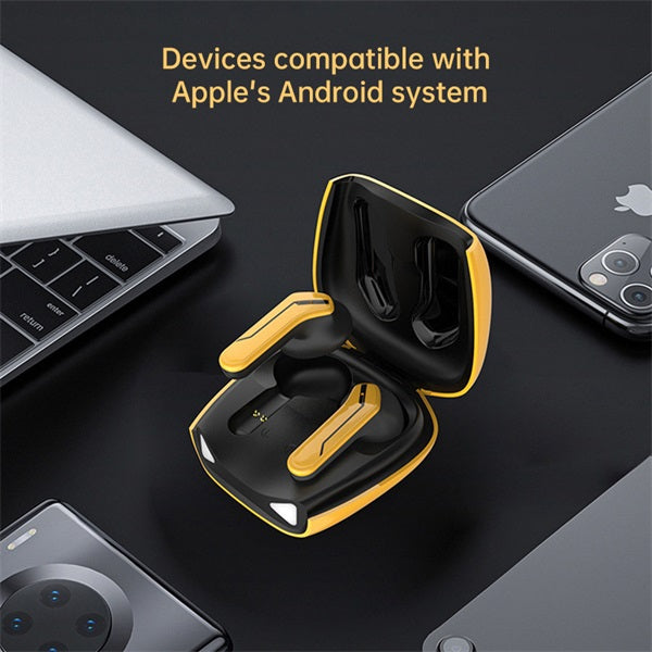 BEE Auriculares Inalámbricos Con Cancelación De Ruido De Sonido Estéreo HI-FI De Latencia Ultrabaja A Prueba De Agua