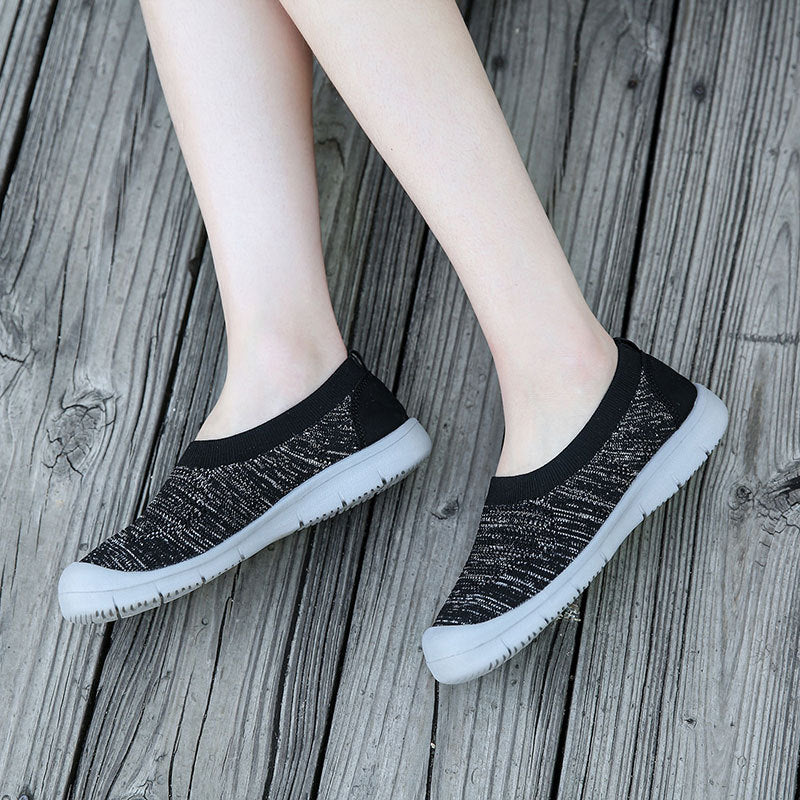 [W-Zapato] Zapatos Perezosos De Primavera Y Otoño, Zapatos Transpirables, Fondo Plano Ligero De Moda