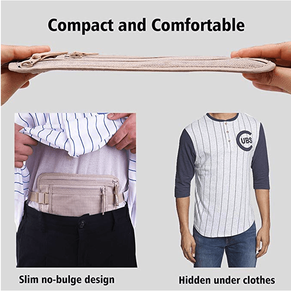 Riñonera Oculta De Viaje