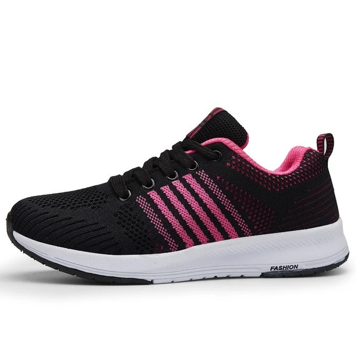 Zapatillas de running de plataforma transpirable de moda femenina