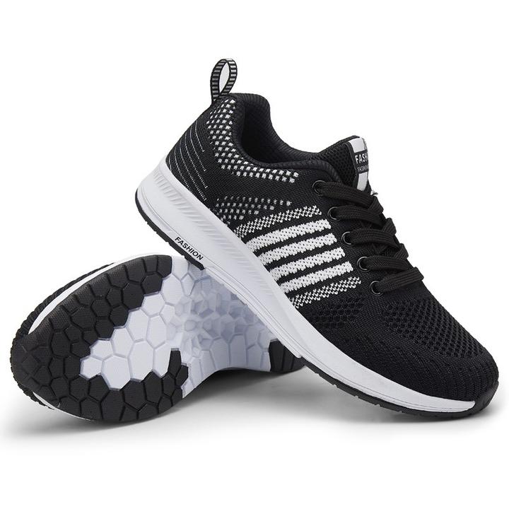 Zapatillas de running de plataforma transpirable de moda femenina