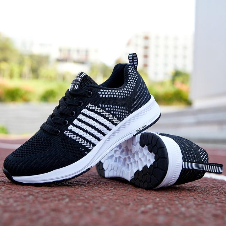 Zapatillas de running de plataforma transpirable de moda femenina