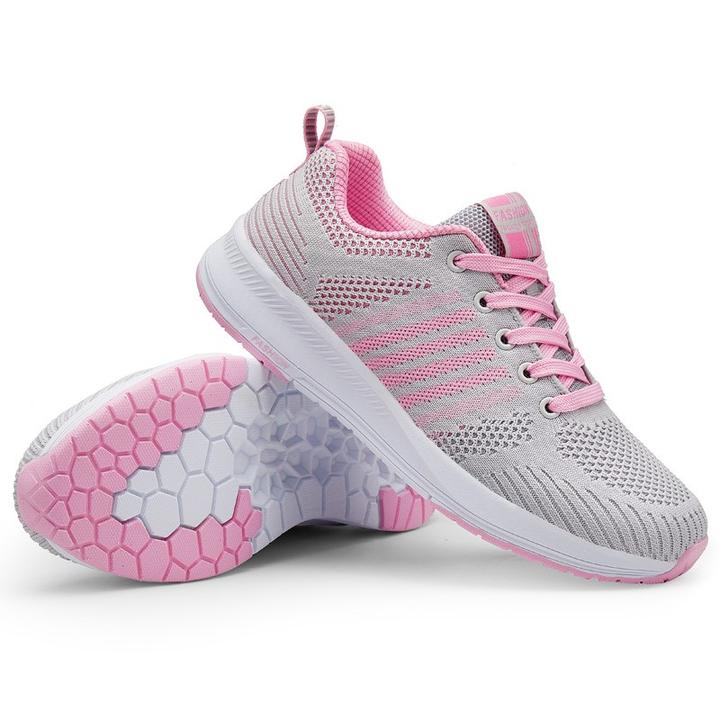 Zapatillas de running de plataforma transpirable de moda femenina