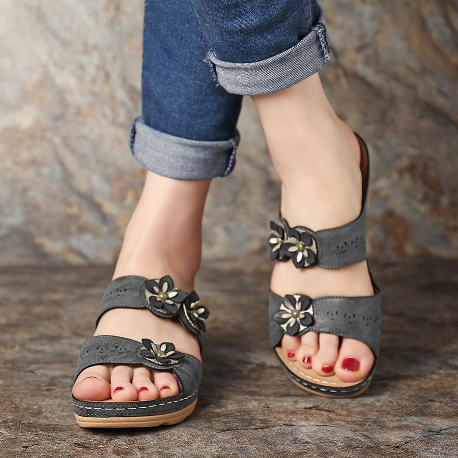 Sandalias elegantes de verano