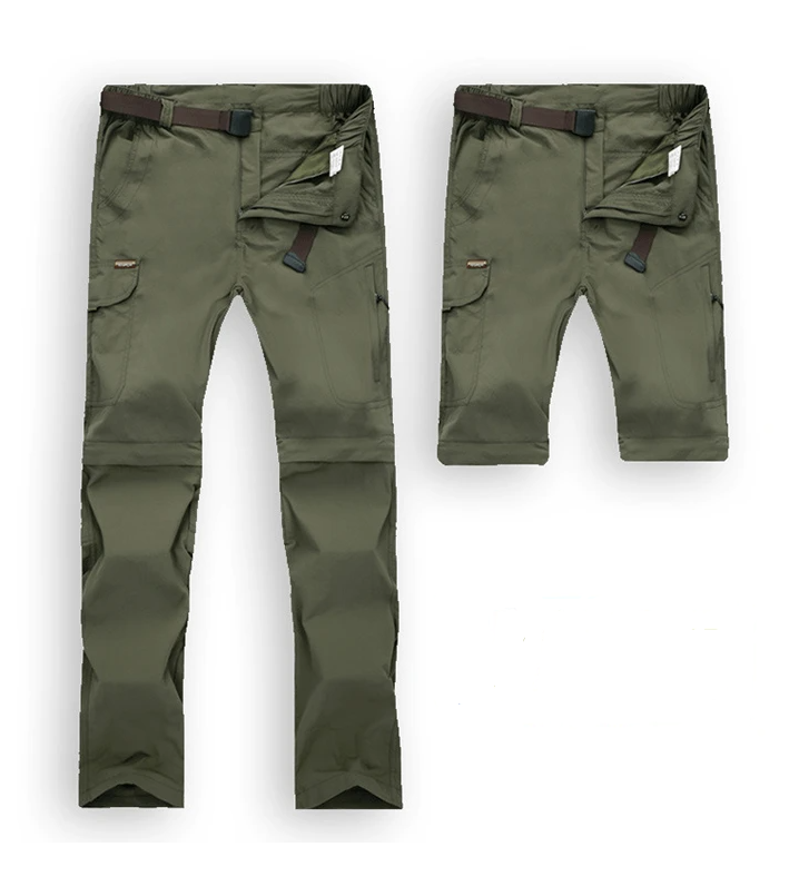 Pantalones convertibles al aire libre