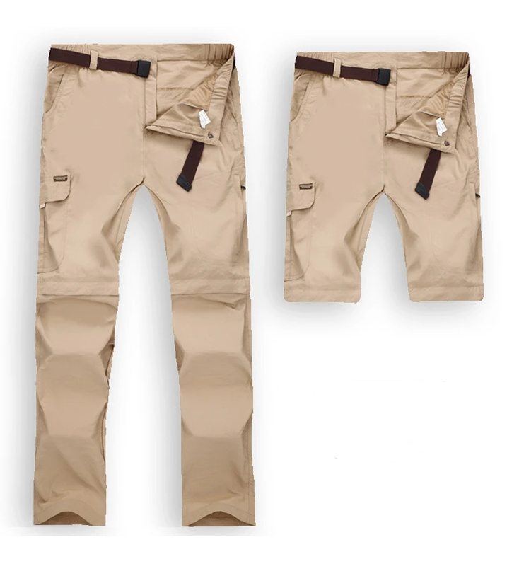 Pantalones convertibles al aire libre