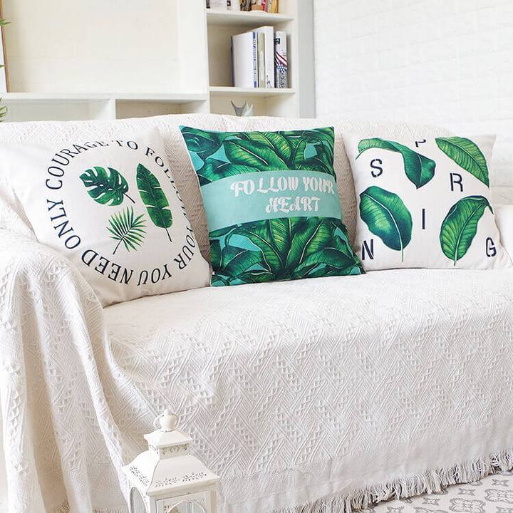 Manta Geométrica De Las Fundas Del Sofá Para La Sala De Estar