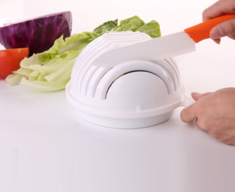 Ensalada de Frutas Rápidas Chopper Ensalada Slicer
