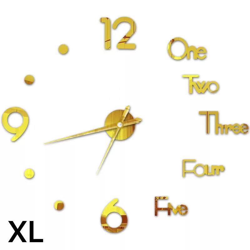 Reloj de pared digital 3D DIY