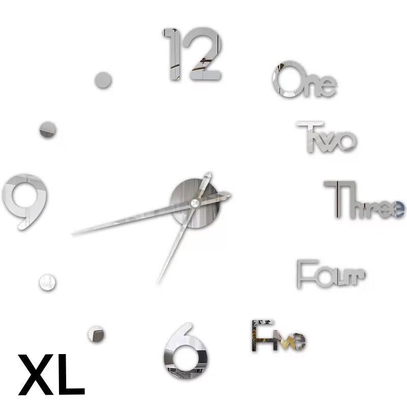 Reloj de pared digital 3D DIY