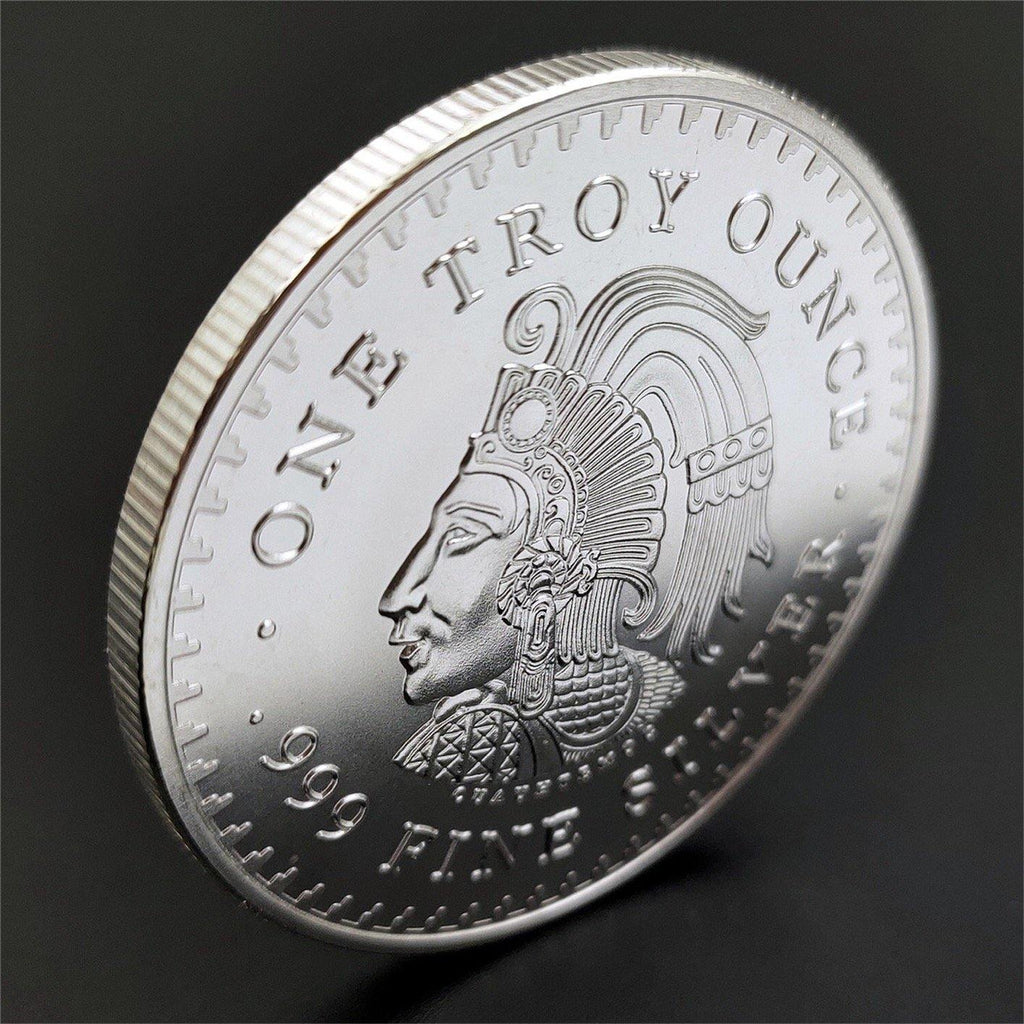 Piedra del Calendario Azteca, Guerrero Águila Emperador de Tenochtitlan Nuevo - MXbueno