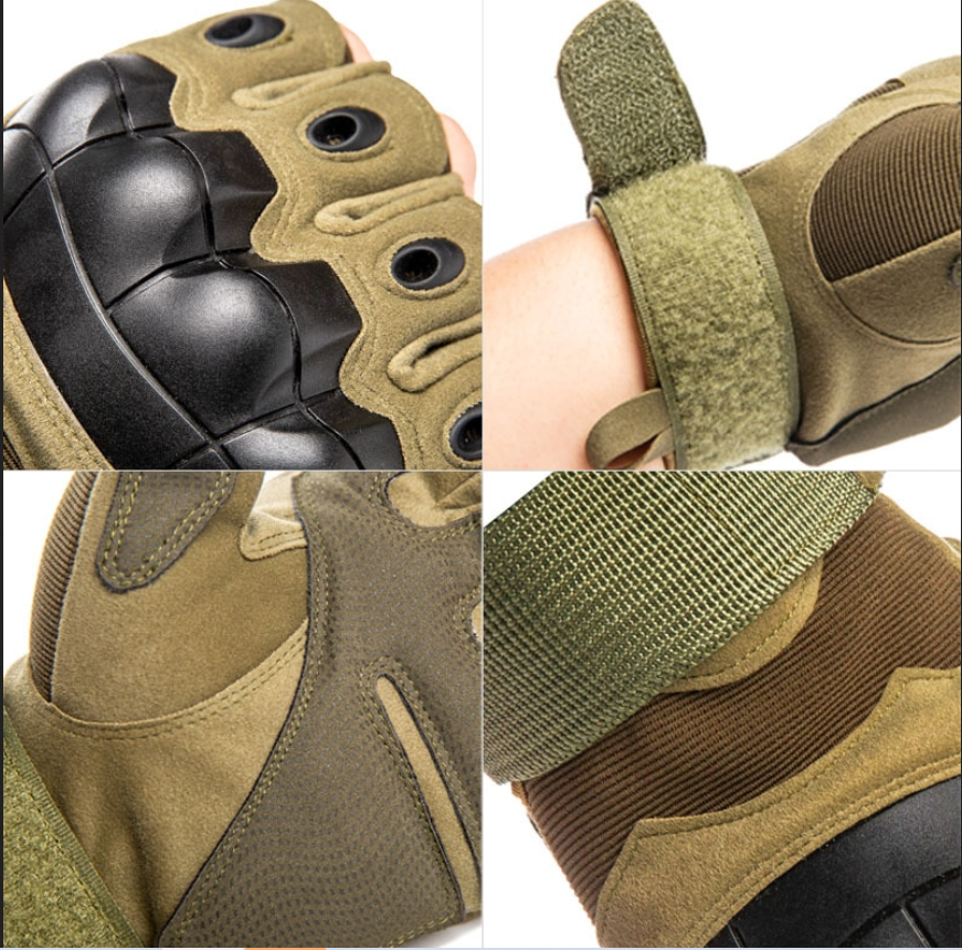 Guantes tácticos de pantalla táctil Guantes de dedo completo del ejército militar - MXbueno