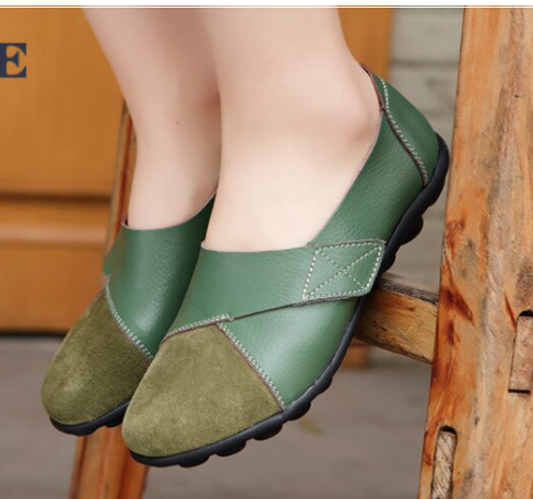 zapatos planos casuales de suela suave para mujer - MXbueno