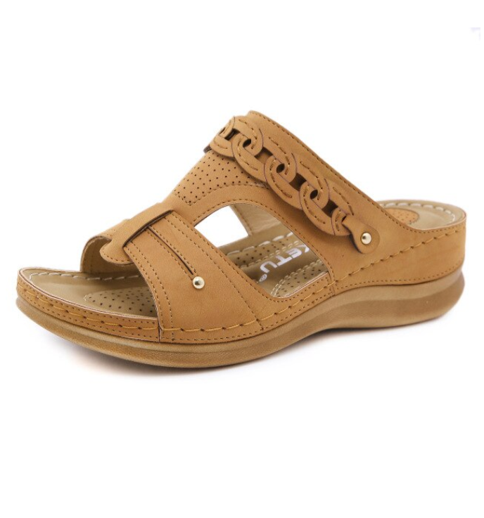 Sandalias de cuña antideslizantes - MXbueno