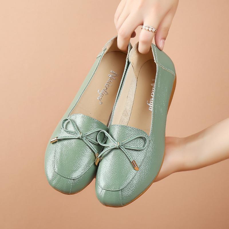 Nuevo Calzado De Mujer En Piel Suave Transpirable, Suela Cómoda. Zapatos De Mujer Four Seasons.