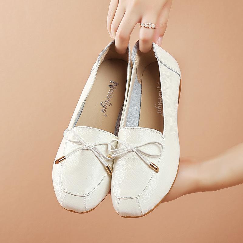 Nuevo Calzado De Mujer En Piel Suave Transpirable, Suela Cómoda. Zapatos De Mujer Four Seasons.