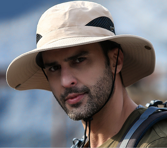 Sombrero para el sol plegable con protección UV para hombre - MXbueno