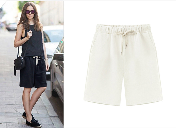 Pantalones cortos de dama hermosa de moda - MXbueno