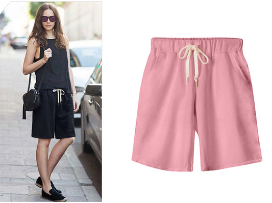 Pantalones cortos de dama hermosa de moda - MXbueno