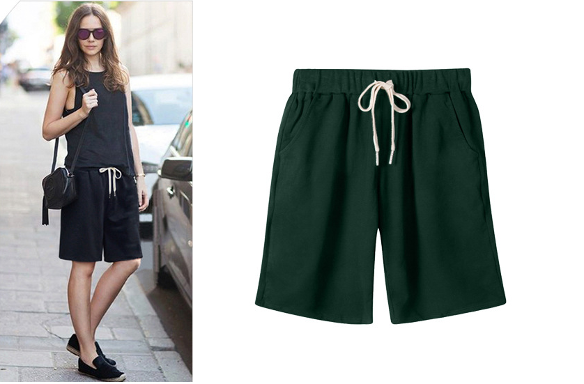 Pantalones cortos de dama hermosa de moda - MXbueno