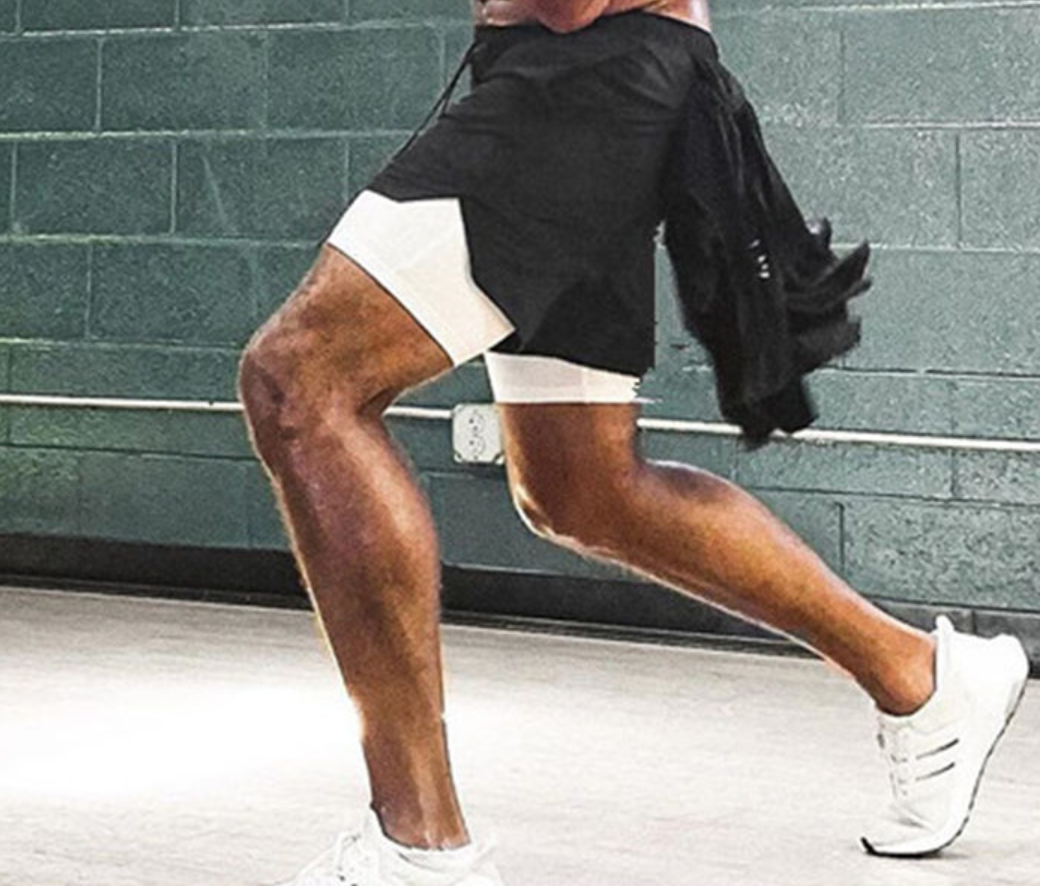 Pantalones cortos cómodos de moda de doble capa de nuevo estilo - MXbueno