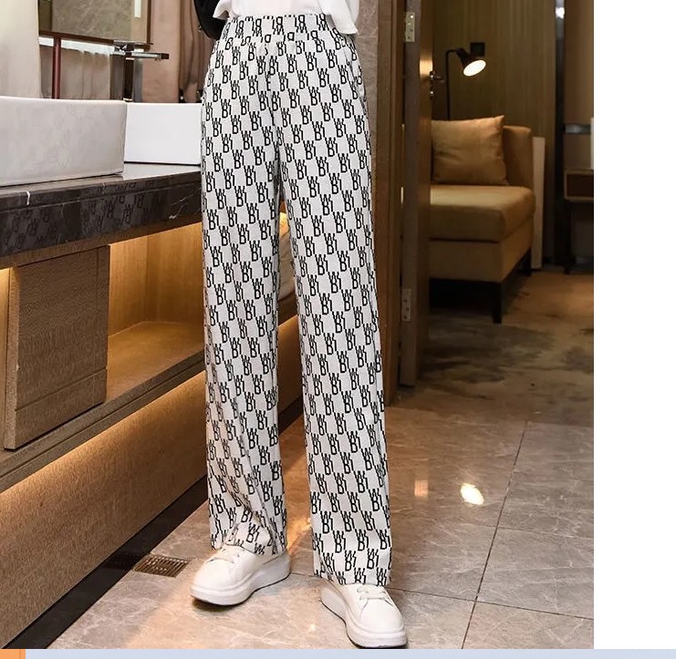 Letras frías de seda de hielo ancho - MXbueno