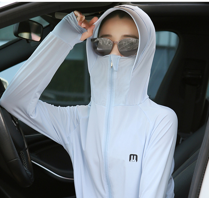 Ropa de protector solar de seda de hielo -Peso adecuado 40kg-70kg - MXbueno