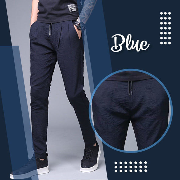 [M-Ropa] Pantalones De Seda De Hielo Para Hombre