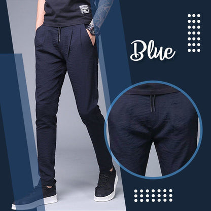 [M-Ropa] Pantalones De Seda De Hielo Para Hombre