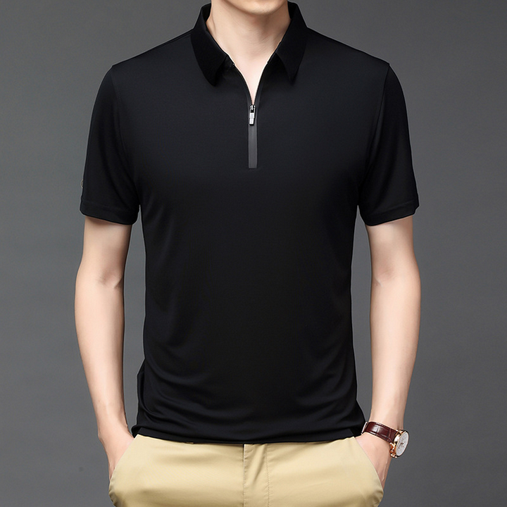 Camisa POLO De Seda De Hielo De Moda-Compre Dos Envío Gratis