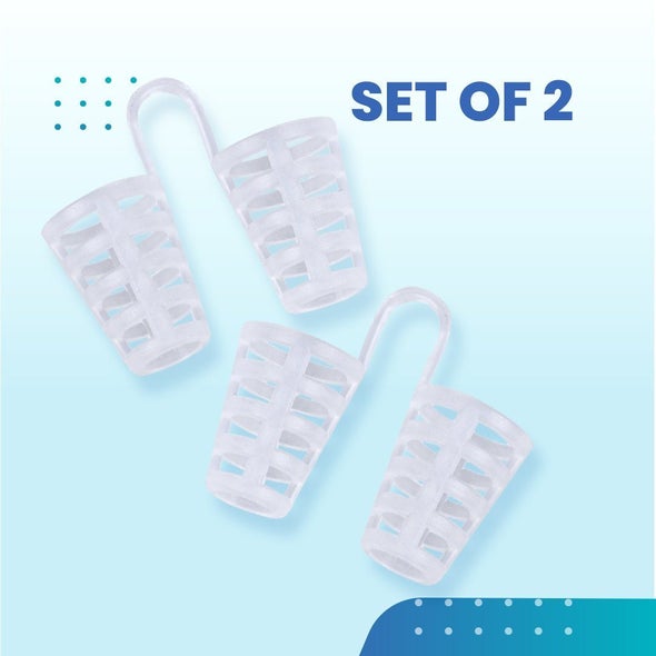 Dispositivo Nasal Antirronquidos (2 Piezas)
