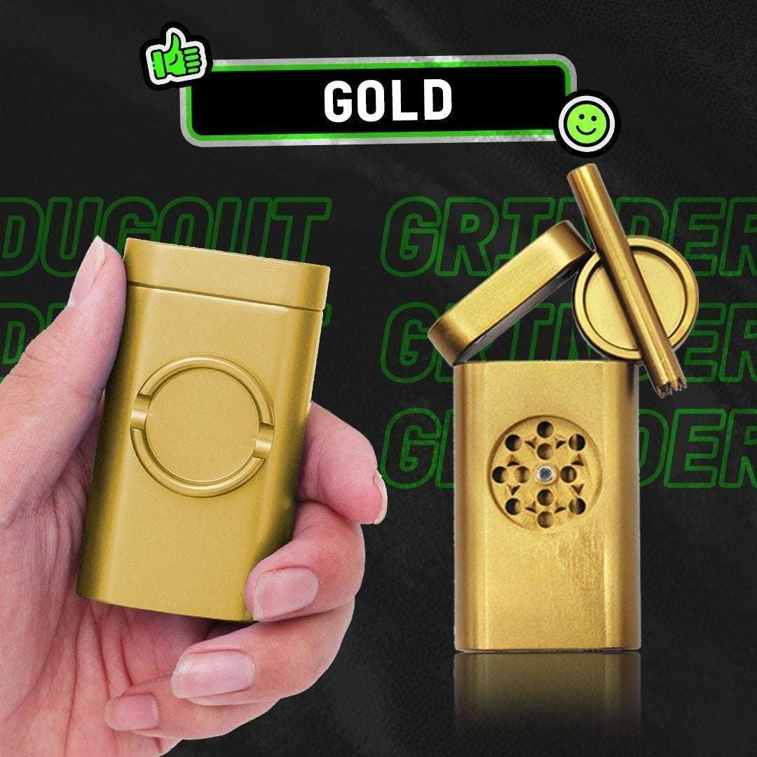 Contenedor De Molinillo De Dugout Todo En Uno