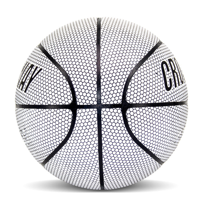 Baloncesto Reflectante Brillante Holográfico