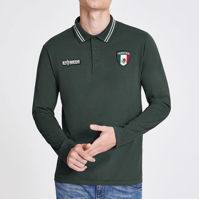 Camiseta de manga larga con la bandera mexicana - MXbueno